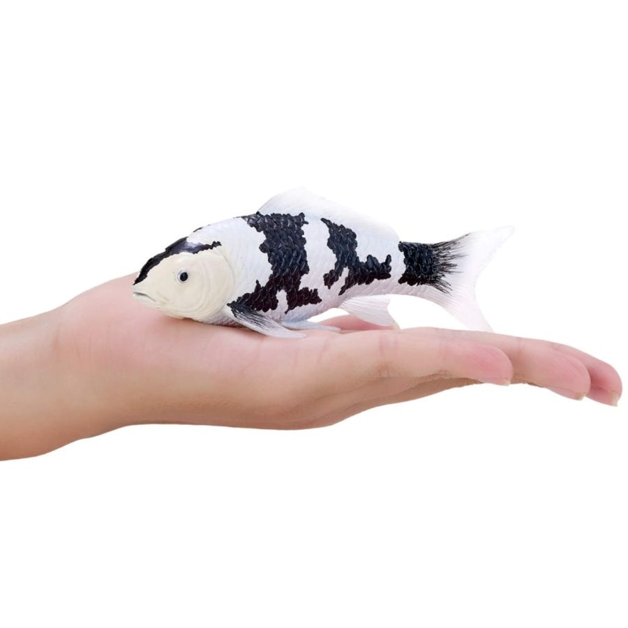 Carpe Koï Shiro Utsuri Mojo 381102 | Figurine Collection Poisson Japonais