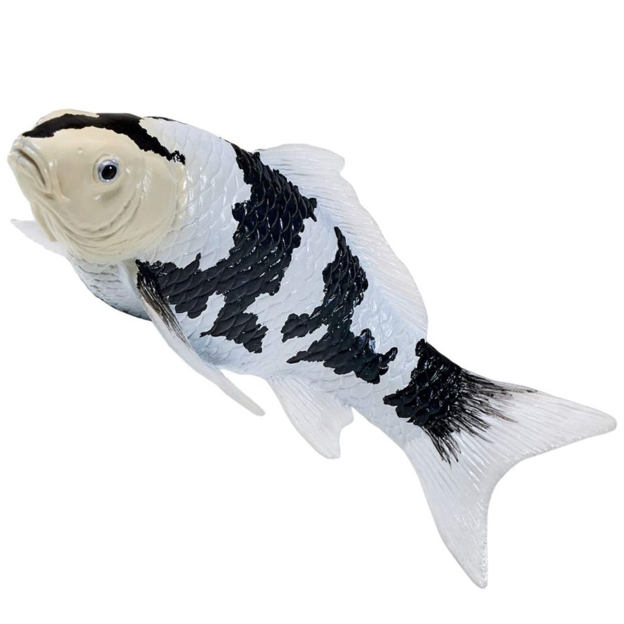 Carpe Koï Shiro Utsuri Mojo 381102 | Figurine Collection Poisson Japonais