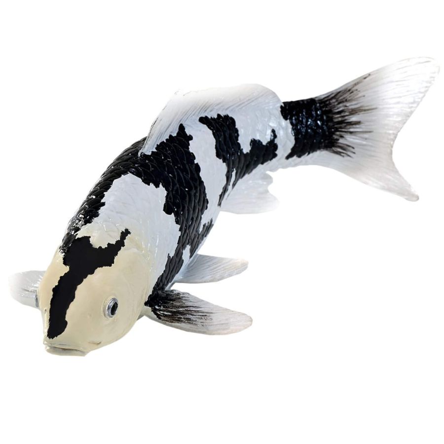 Carpe Koï Shiro Utsuri Mojo 381102 | Figurine Collection Poisson Japonais