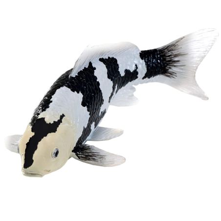 Carpe Koï Shiro Utsuri Mojo 381102 | Figurine Collection Poisson Japonais