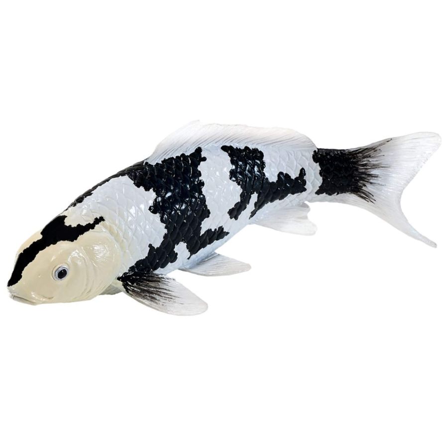 Carpe Koï Shiro Utsuri Mojo 381102 | Figurine Collection Poisson Japonais