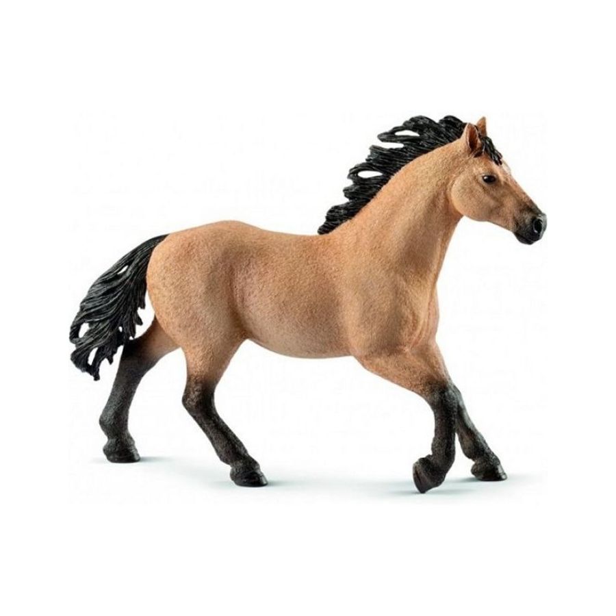 Figurine Cheval Quarter Horse Étalon Schleich 13853 | Collection Western