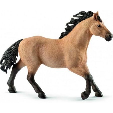 Figurine Cheval Quarter Horse Étalon Schleich 13853 | Collection Western