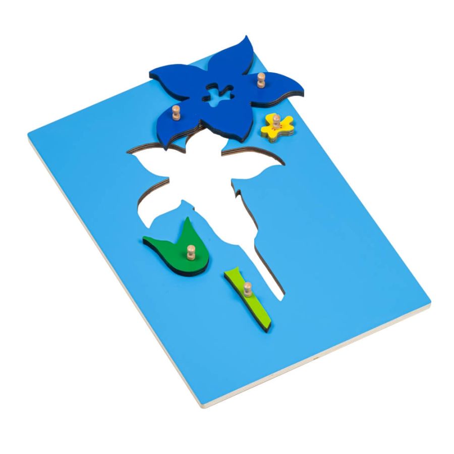 Puzzles Botaniques Montessori GAM : Lot Arbre, Feuille, Fleur - AMI