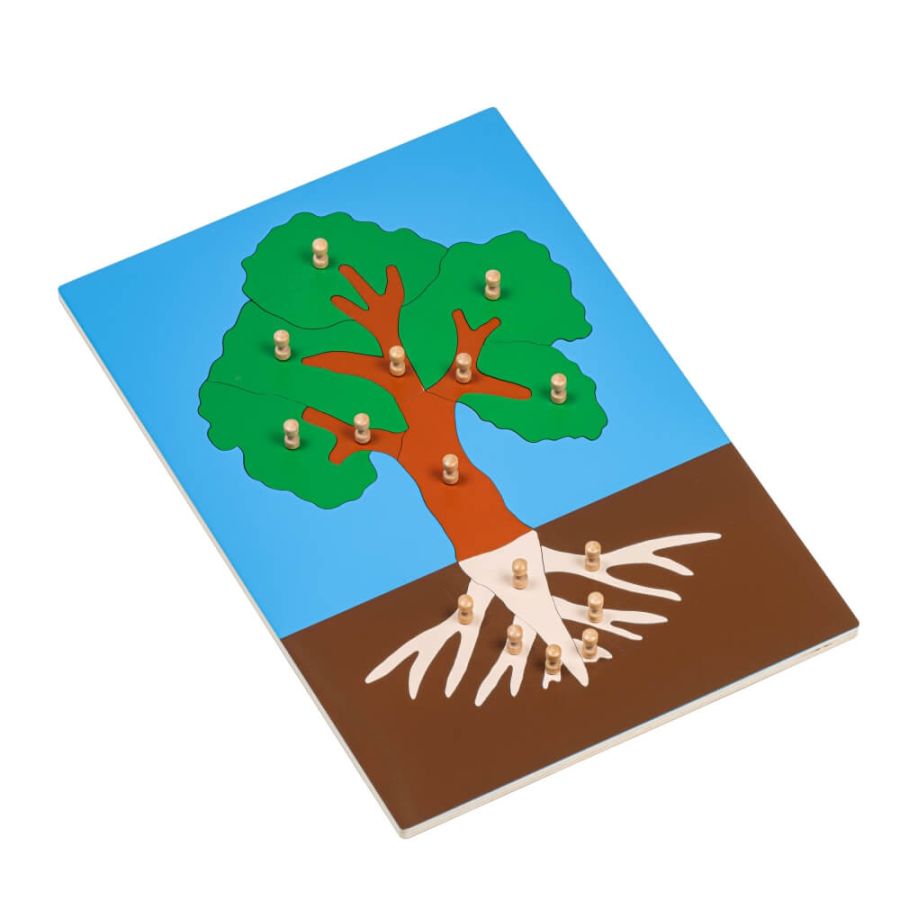 Puzzles Botaniques Montessori GAM : Lot Arbre, Feuille, Fleur - AMI