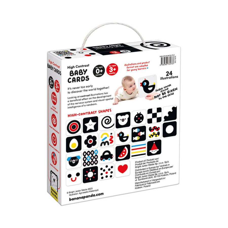 Ensemble de Cartes d'Éveil Montessori pour bébé | Stimulez le Développement Cognitif et Moteur