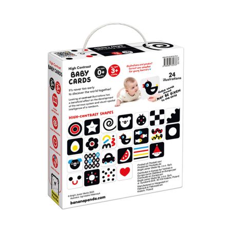 Ensemble de Cartes d'Éveil Montessori pour bébé | Stimulez le Développement Cognitif et Moteur