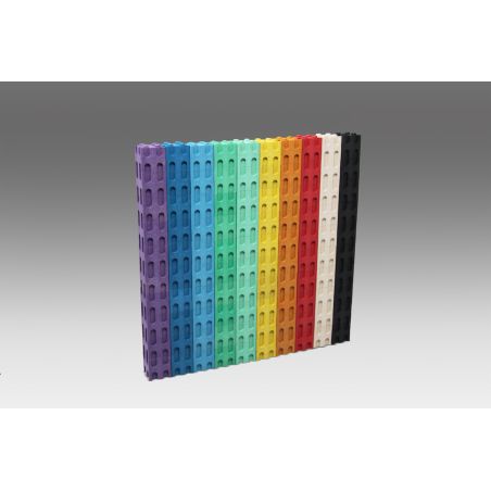 Cubes Emboîtables - Lot de 100 pièces - Apprentissage Mathématique Ludique