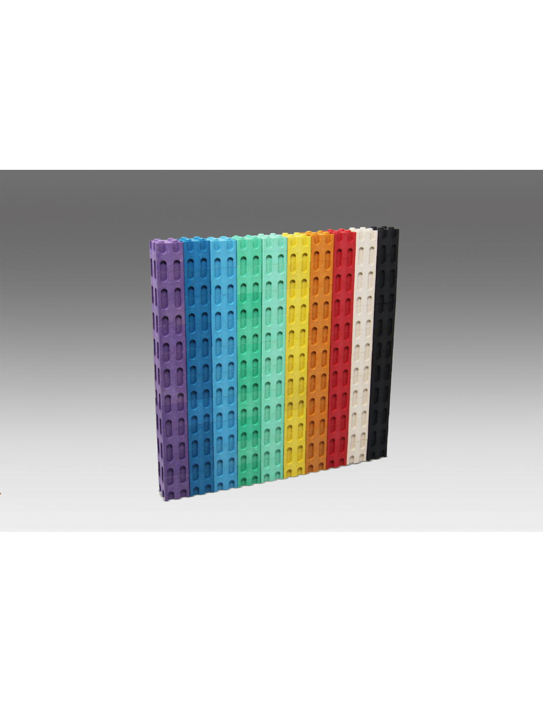 100 Blocs Mathématiques Emboîtables - Cubes De Comptage Colorés Pour L'apprentissage Préscolaire, 2,3x1,9 Cm