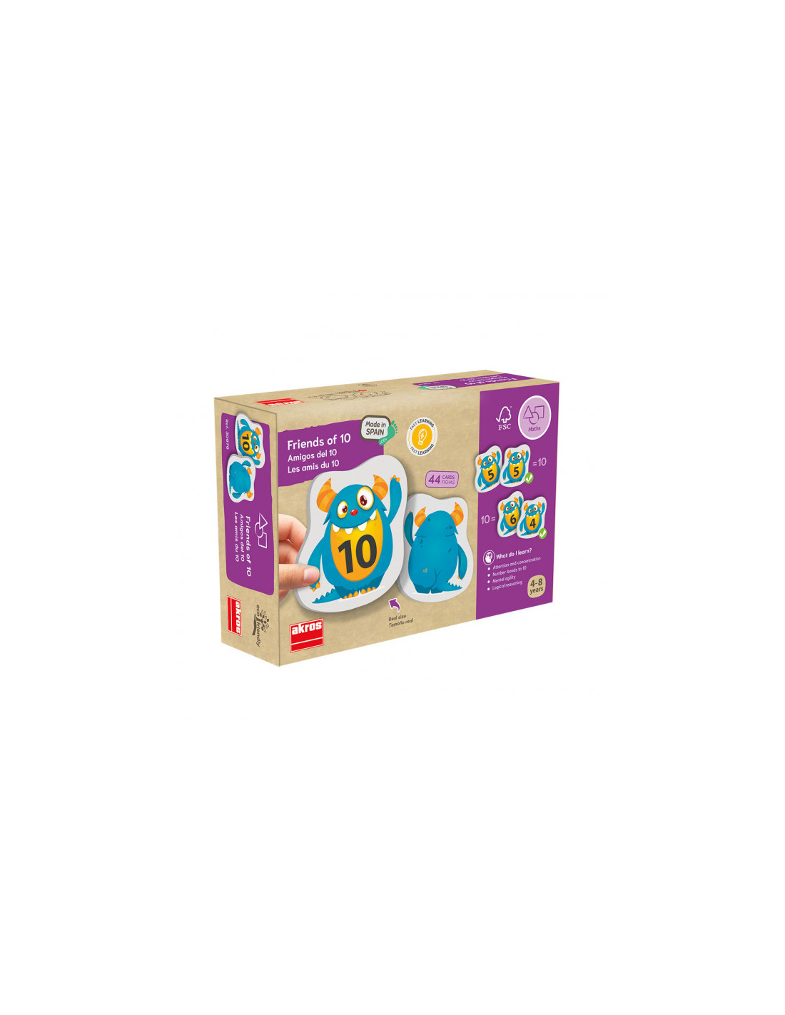 Jeu VG 5000 – Compléments Et Multiples Mathématiques – Vifi Nathan, Neuf Sous Blister