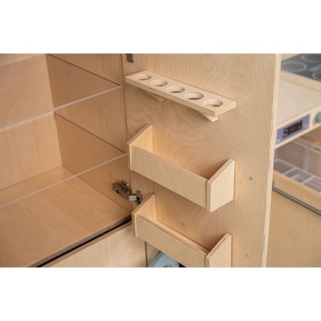 Réfrigérateur-Congélateur en Bois Educo – Jouet d’Imitation Modulable