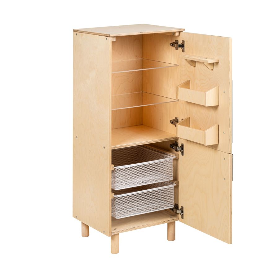 Réfrigérateur-Congélateur en Bois Educo – Jouet d’Imitation Modulable