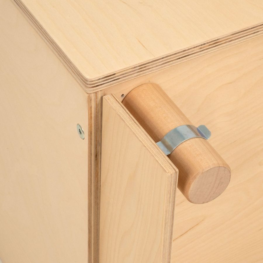 Évier en Bois – Jouet d’Imitation avec Robinet et Portes