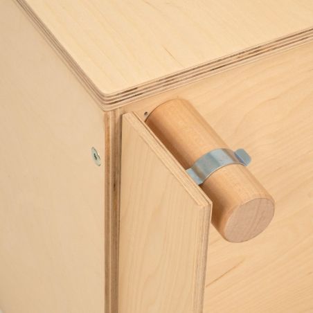 Évier en Bois – Jouet d’Imitation avec Robinet et Portes