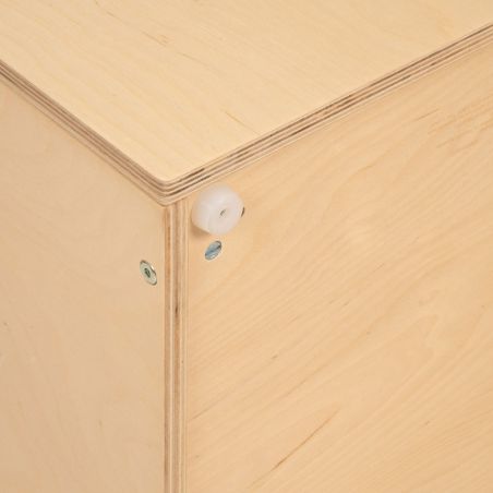 Évier en Bois – Jouet d’Imitation avec Robinet et Portes