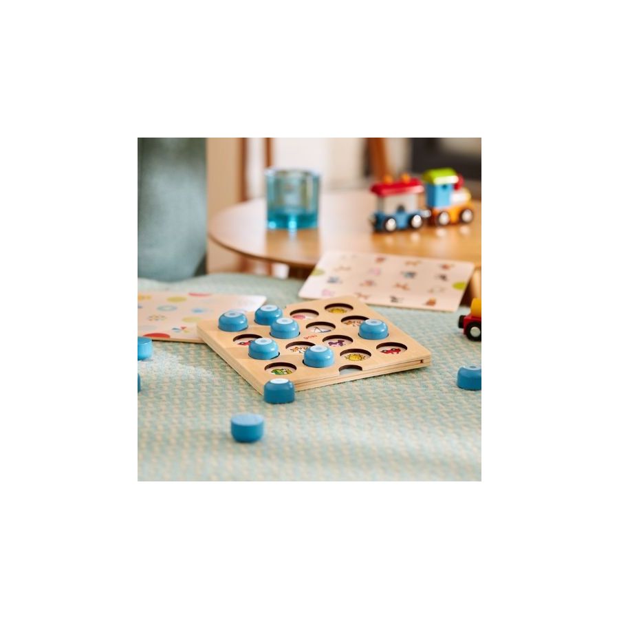 Mémo Découverte GOKI | 6 Planches Jeu Mémoire 3+ ans