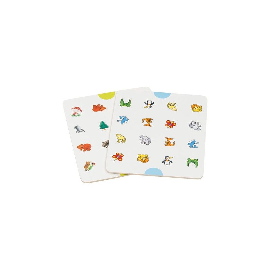 Mémo Découverte GOKI | 6 Planches Jeu Mémoire 3+ ans