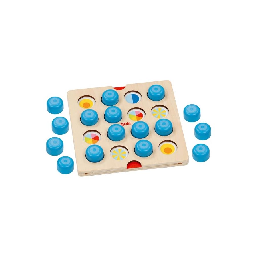 Mémo Découverte GOKI | 6 Planches Jeu Mémoire 3+ ans