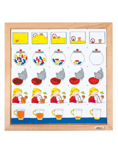 Tableau Séquentiel Volume Educo | Matériel Éducatif 3 ans+