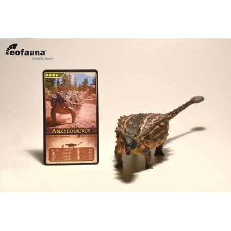 Ankylosaure Eofauna | Figurine Ankylosaurus magniventris 1:35 | Collection Premium
