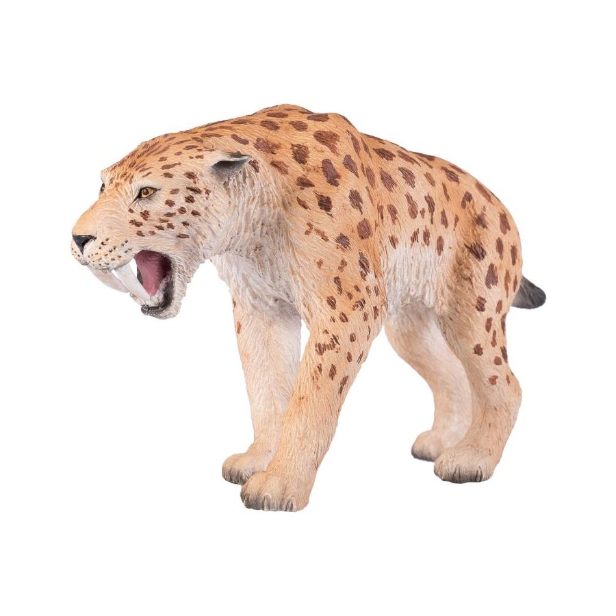 Coffret Figurines Préhistoriques Mojo | Pack 3 Pièces | Mammouth et Smilodon