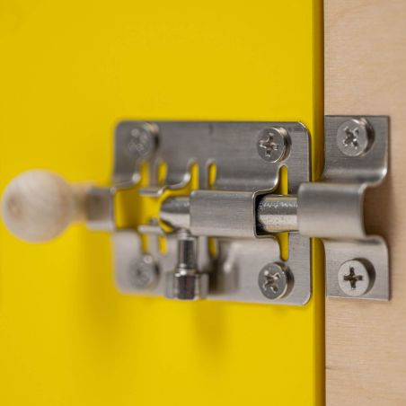 Lot de 4 Boîtes à Serrures Educo - Motricité fine, Loquets & Formes | Les Minis