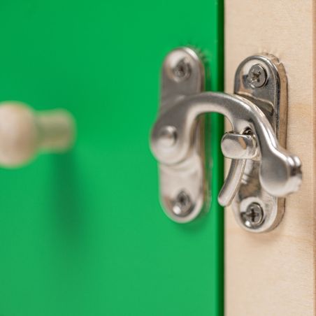 Lot de 4 Boîtes à Serrures Educo - Motricité fine, Loquets & Formes | Les Minis