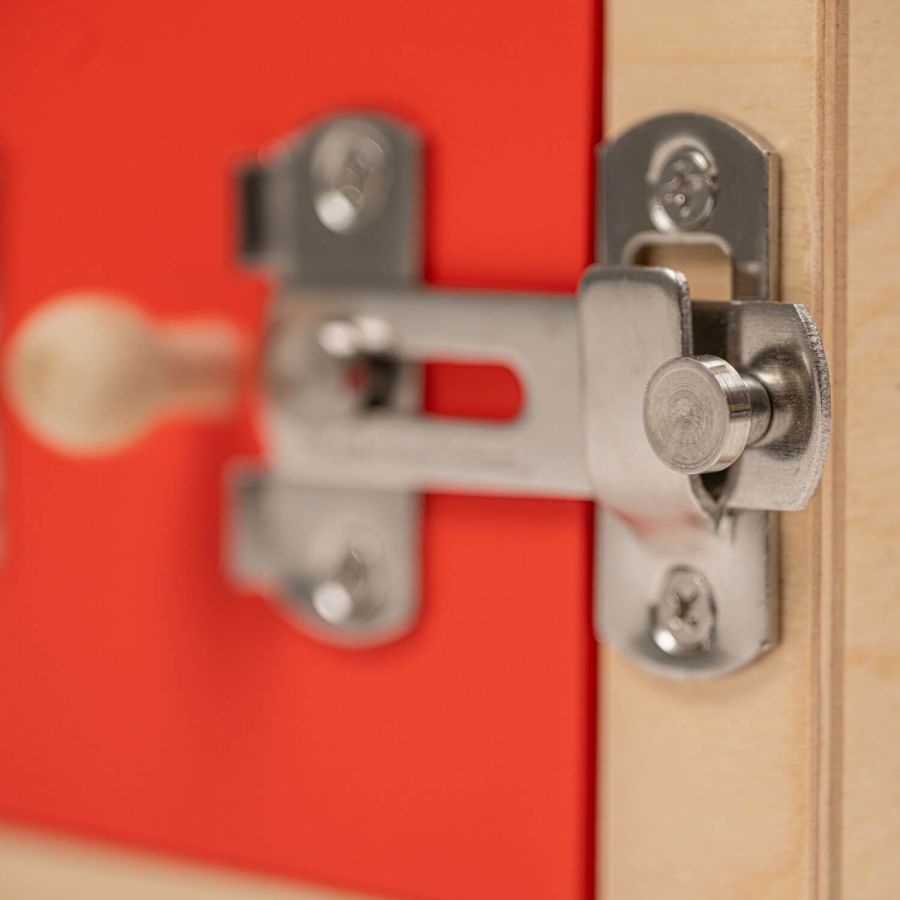 Lot de 4 Boîtes à Serrures Educo - Motricité fine, Loquets & Formes | Les Minis