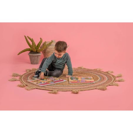 Grande Maison à Serrures Educo | Jeu Loquets & Motricité dès 2 ans | Les Minis