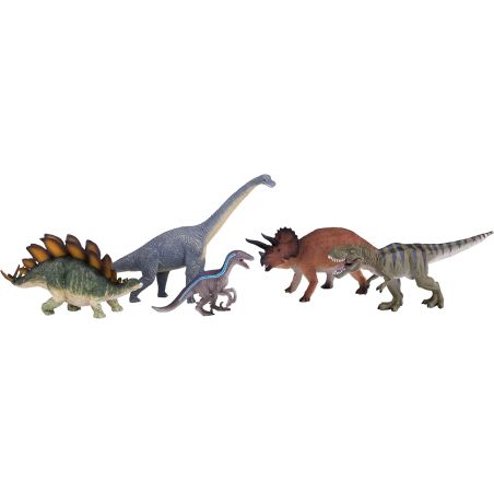 Coffret Mes Premiers Dinosaures Mojo | Pack 5 Figurines | Collection Préhistoire