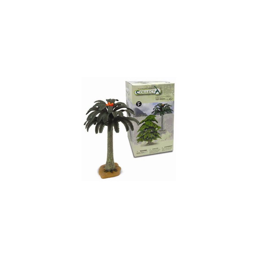 Arbre Cycas CollectA 89332 | Figurine Plante Préhistorique 30cm | Décor Jurassique