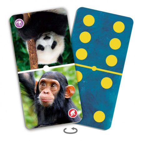 Natudomino des Animaux en Extinction | Jeu Éducatif Biodiversité 4-8 ans | LesMinis.fr