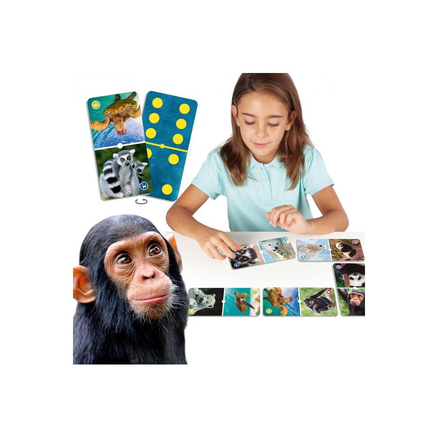 Natudomino des Animaux en Extinction | Jeu Éducatif Biodiversité 4-8 ans | LesMinis.fr