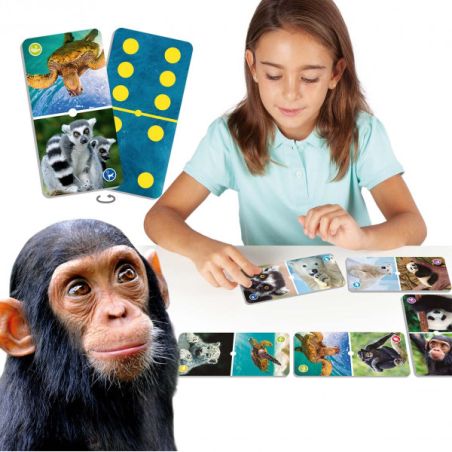 Natudomino des Animaux en Extinction | Jeu Éducatif Biodiversité 4-8 ans | LesMinis.fr