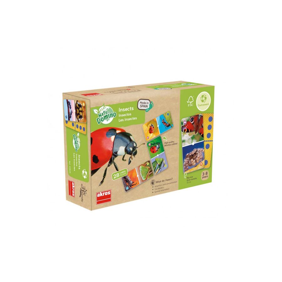 Natudomino des Insectes | Jeu Éducatif Entomologie 4-8 ans | LesMinis.fr
