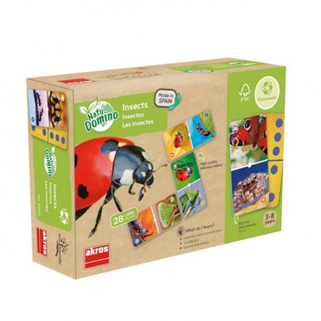 Natudomino des Insectes | Jeu Éducatif Entomologie 4-8 ans | LesMinis.fr