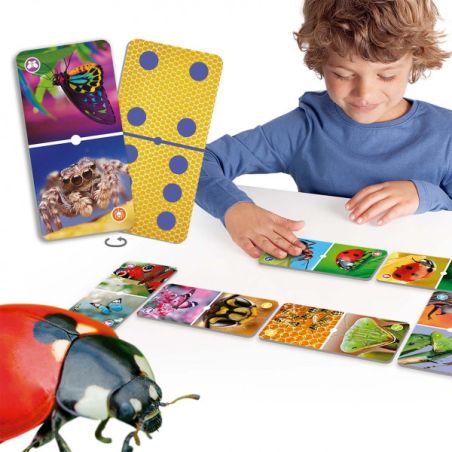 Natudomino des Insectes | Jeu Éducatif Entomologie 4-8 ans | LesMinis.fr
