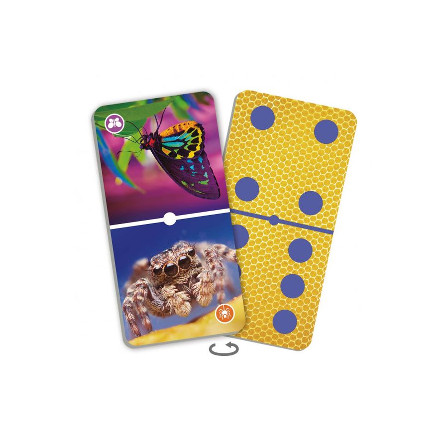 Natudomino des Insectes | Jeu Éducatif Entomologie 4-8 ans | LesMinis.fr