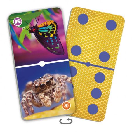 Natudomino des Insectes | Jeu Éducatif Entomologie 4-8 ans | LesMinis.fr