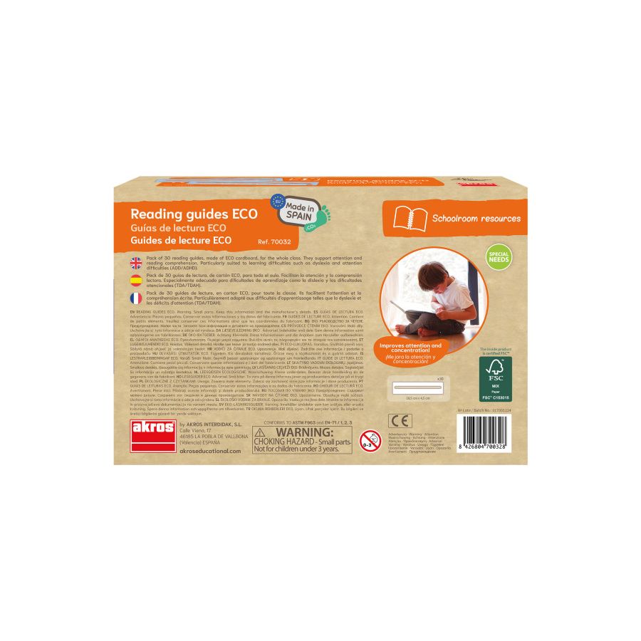 Guides de Lecture ECO | Lot de 30 pour Classe | Aide Dyslexie et TDA/TDAH | LesMinis.fr