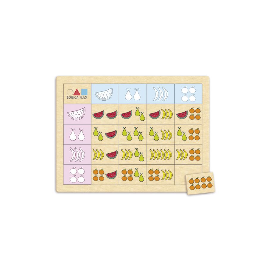 Set Logique Play 1 | Plateaux Montessori Apprentissage Logique | LesMinis.fr