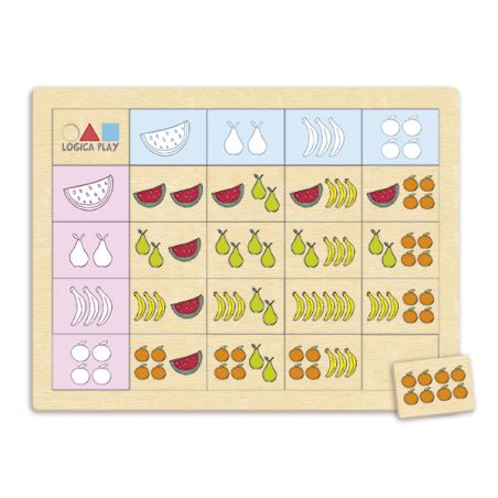 Set Logique Play 1 | Plateaux Montessori Apprentissage Logique | LesMinis.fr