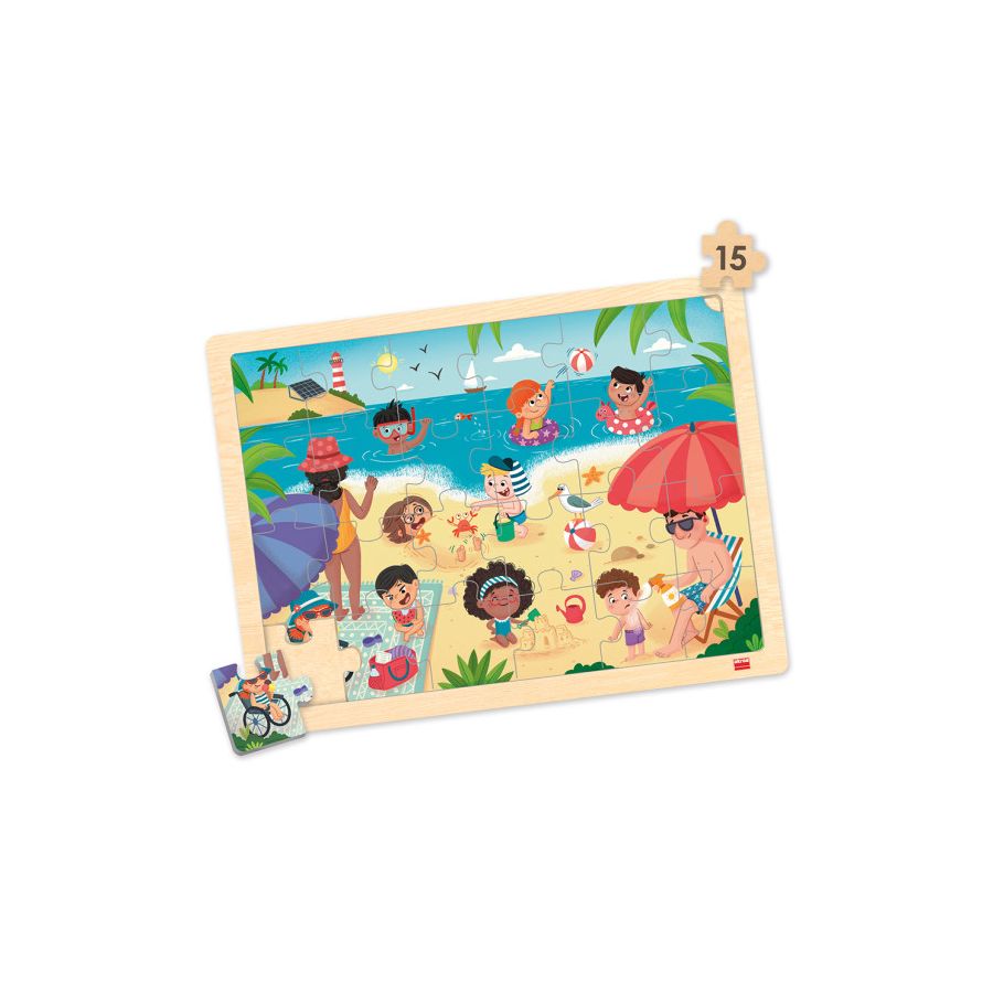 Lot 4 Puzzles Les Quatre Saisons | Jeux Éducatifs Environnement 3-6 ans | LesMinis.fr