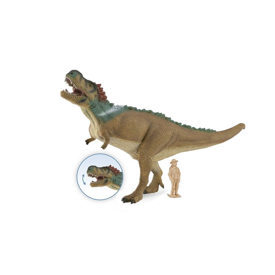 Figurine dinosaure tyrannosaurus rex à plumes avec machoire mobile Collecta 88838 | Jouet réplique réaliste - Collection Préhi