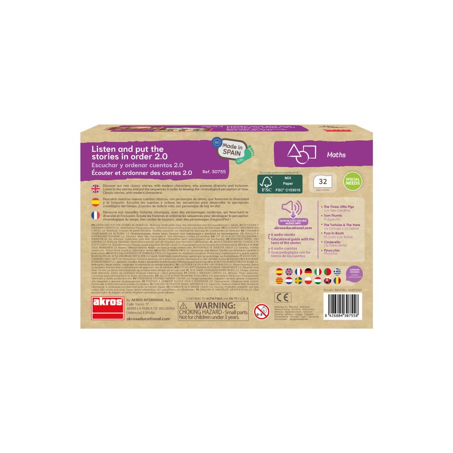 Écouter et Ordonner des Contes 2.0 | Jeu Éducatif Séquences Narratives | LesMinis.fr