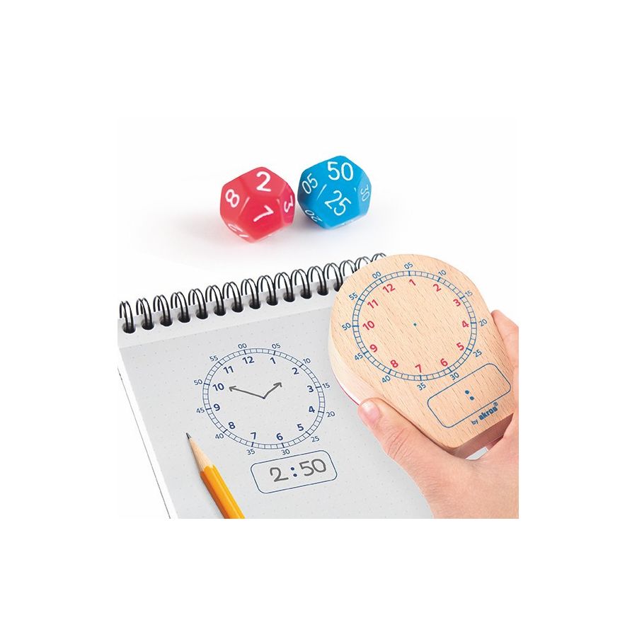 Maxi-Tampon: Quelle Heure Est-Il? | Jeu Éducatif Apprentissage de l'Heure | LesMinis.fr