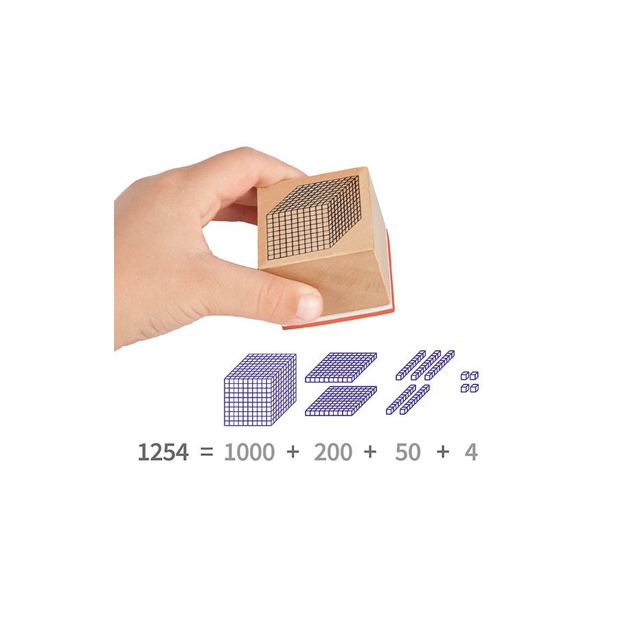 Tampons de Décomposition Numérique Base 10 | Matériel Mathématiques | LesMinis.fr