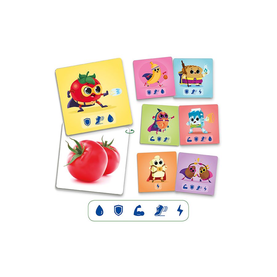 Les Superpouvoirs des Aliments Sains | Jeu Éducatif Nutrition | LesMinis.fr