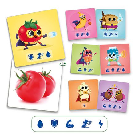Les Superpouvoirs des Aliments Sains | Jeu Éducatif Nutrition | LesMinis.fr