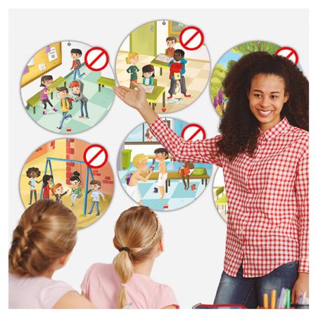 Les Affiches Anti-Harcèlement | 6 Situations de Sensibilisation | LesMinis.fr